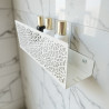 Estante para baño fiori blanco Indra