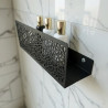 Estante para baño fiori negro Indra