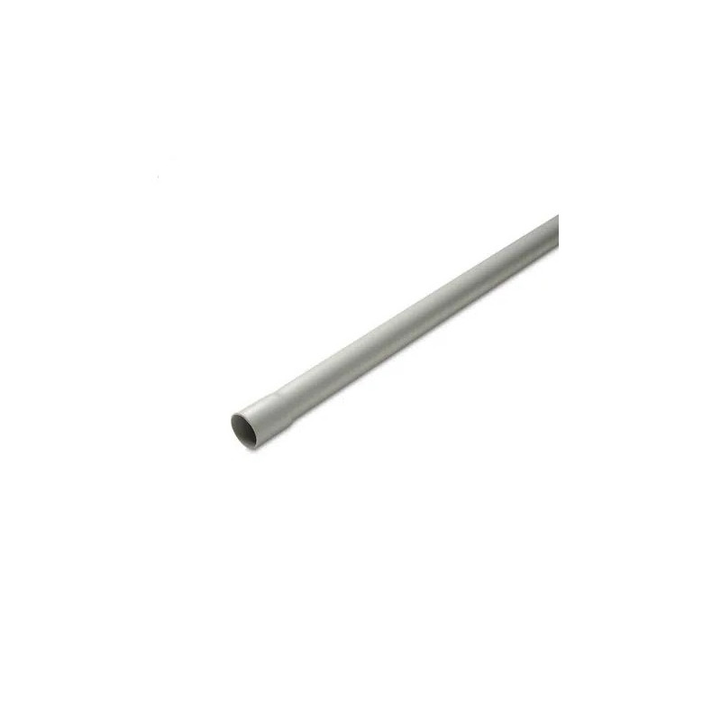 Caño PVC rigido 7/8" x 3 mts gris