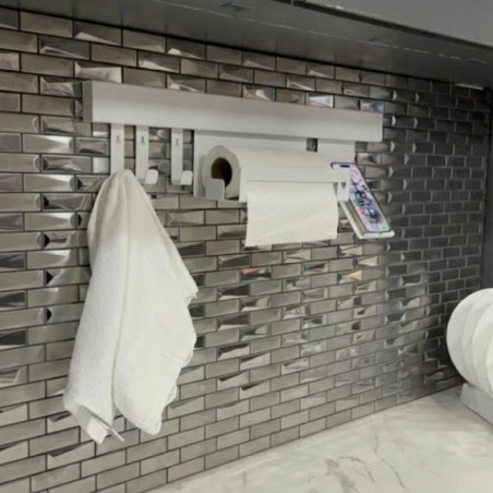 Modulo organizador de cocina blanco Indra