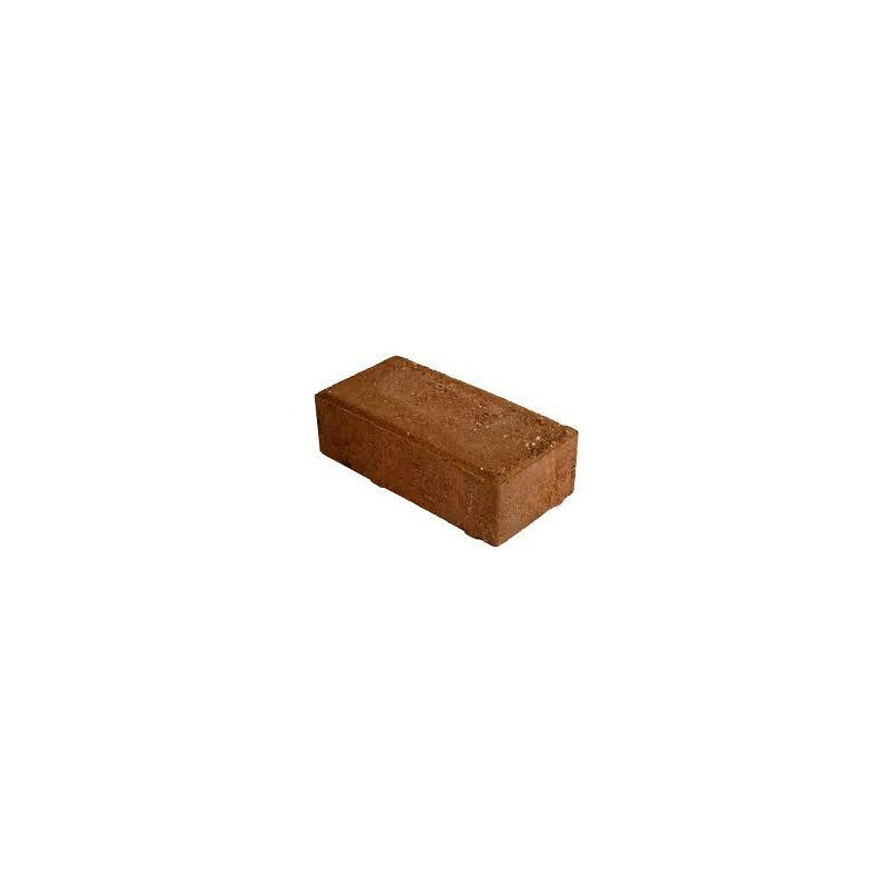 Ladrillo macizo cemento Brick rojo 12 x 6 x 24 cm