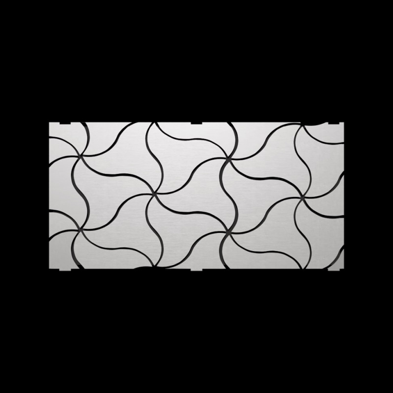 Placa acero inoxidable Lecce esmerilado Indra