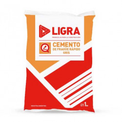 cemento rapido gris 1 kg ligra