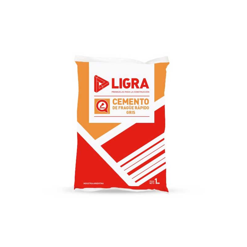 cemento rapido gris 1 kg ligra