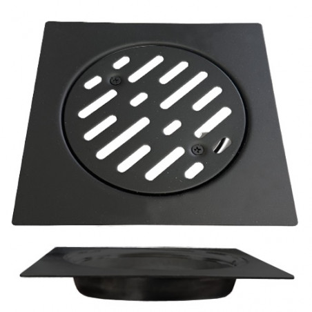 Rejilla negra 15 x 15 cm Mozart