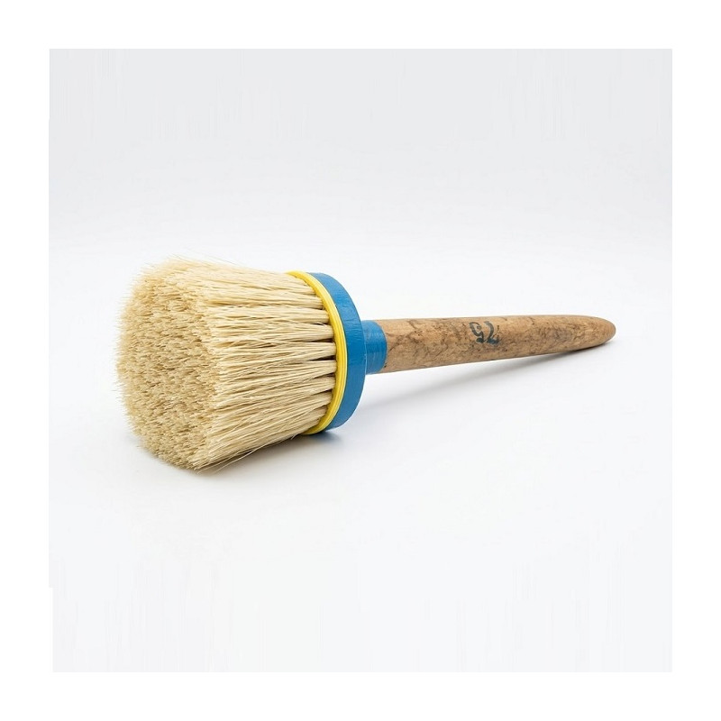 brocha redonda cerda blanca 84mm