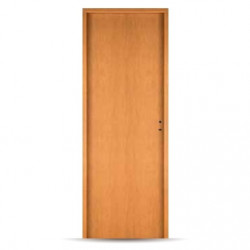 Puerta placa Enchapada marco madera 80/15 I Oblak