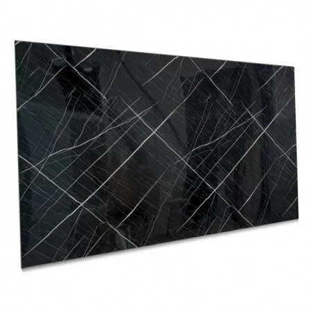 Placa revestimiento simil marmol Marquina 1.22 x 2.44 Holzboden