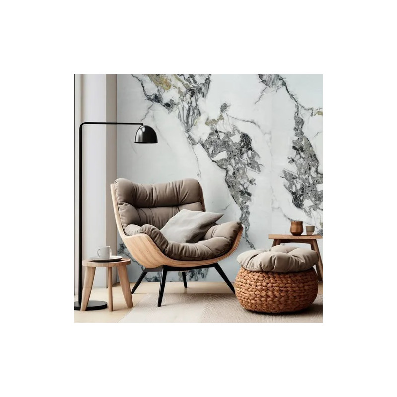 placa revestimiento simil marmol Gold 1.22 x 2.44 Holzboden