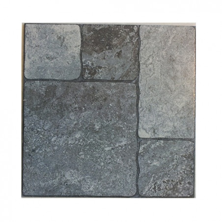 Caja ceramica San Telmo gris 35 x 35cm 1ra calidad Lourdes