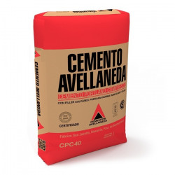 bolsa cemento avellaneda 25 kg