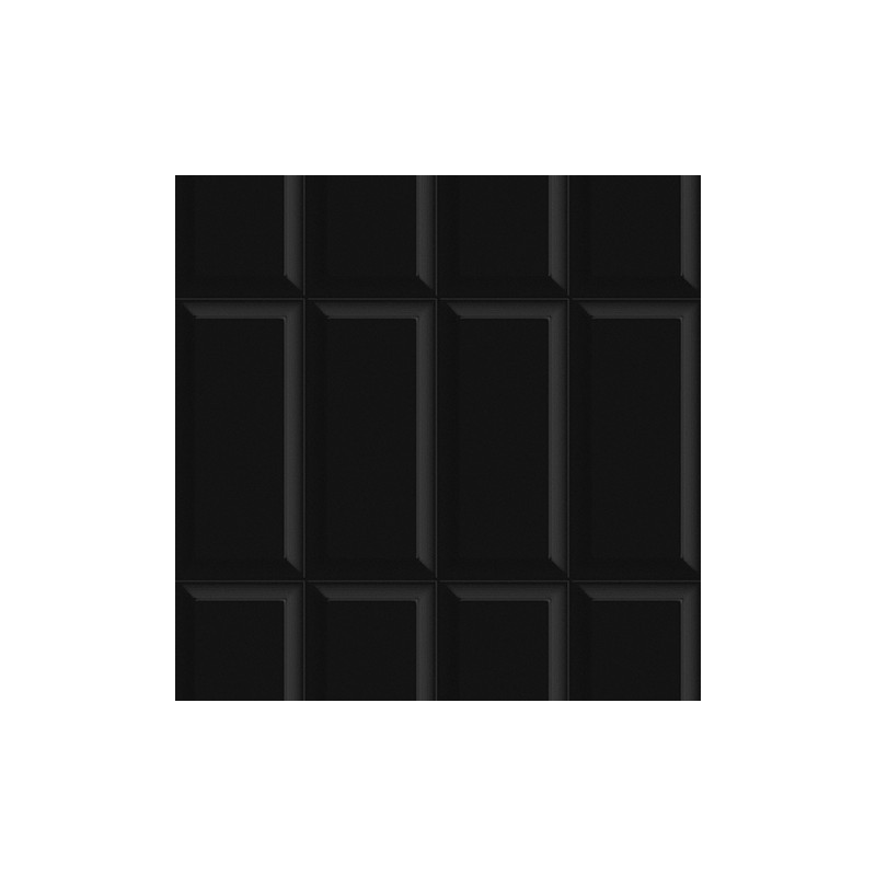Caja ceramica Axella 28 x 45cm negro 1ra calidad Alberdi