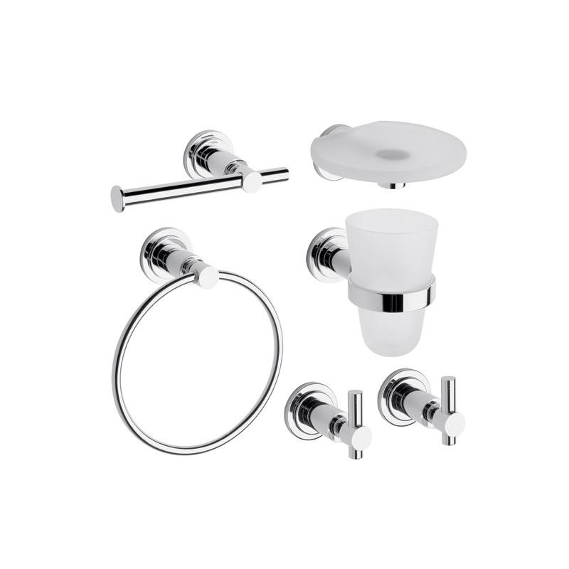Juego de 6 accesorios para baño Temple FV