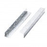 Cubrecanto chapa galvanizada 32 x 32mm 2.6 mts