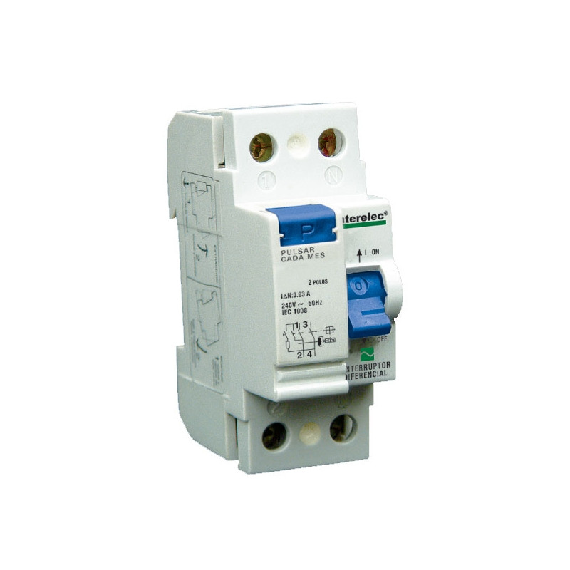 Disyuntor diferencial 2 x 40A