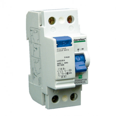 Disyuntor diferencial 2 x 40A