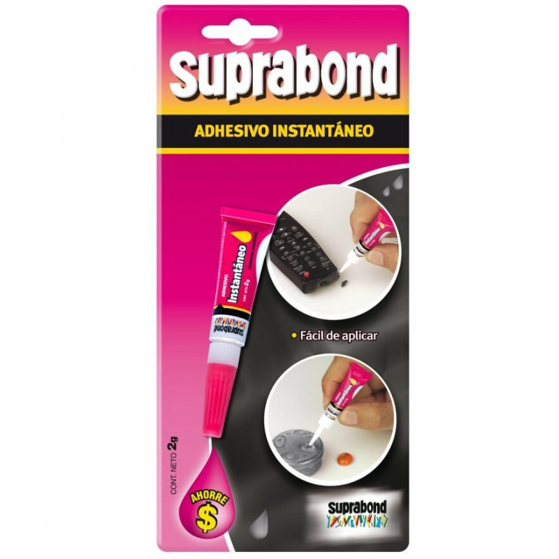 Adhesivo instantaneo 2grs Suprabond simil la gotita