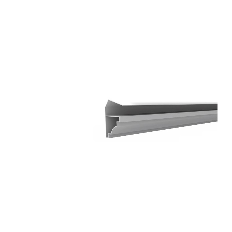 Perfil moldura blanco 10 mm x 3 mts