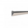 Perfil moldura fresno almendro 10mm x 3 mts
