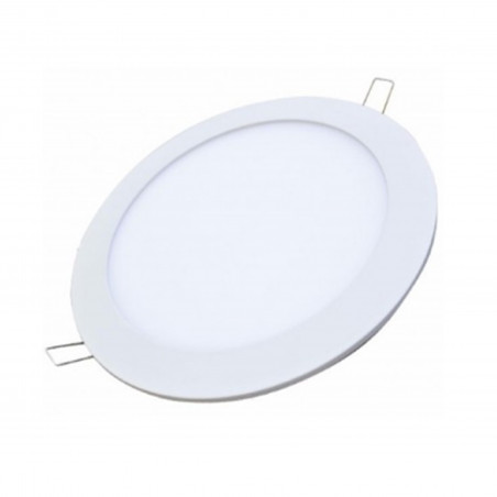 Plafon LED embutir redondo 6W Luz Fria Etheos