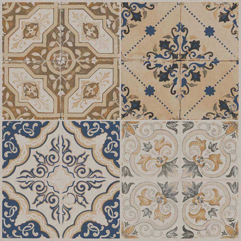 Caja ceramica Full Deco mix 45x45cm 1ra calidad Cerro Negro