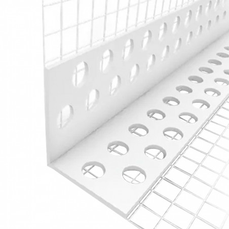 Cantonera PVC con malla fibra vidrio Barovo