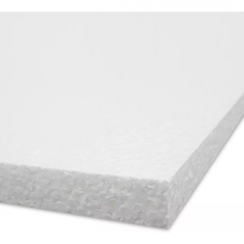 Plancha telgopor estandar 1x2 mts espesor 20 mm