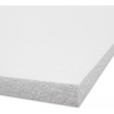 Plancha telgopor estandar 1x2 mts espesor 20 mm