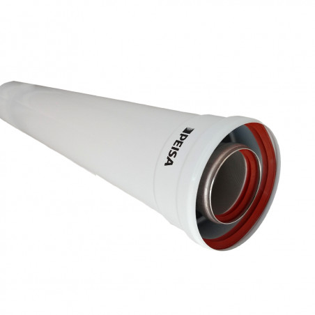 Tubo coaxial macho hembra 60/100 50 cm Peisa