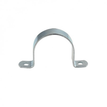 Grampa tipo omega para caño 1 1/4"