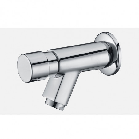 Griferia para lavatorio de pared temporizada Tecno Peirano