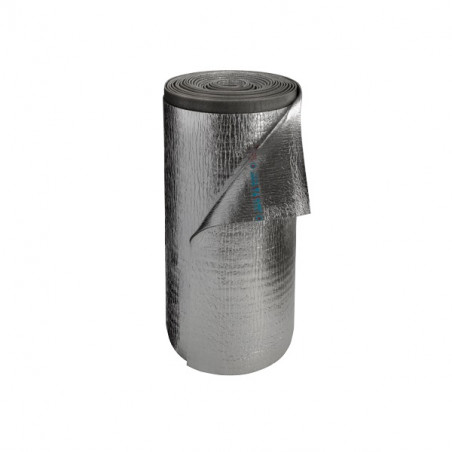 metro de membrana aislante 10mm con doble aluminio Rufi