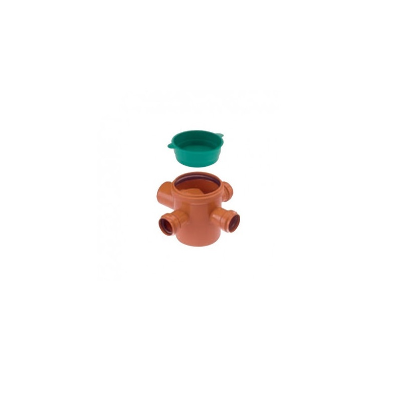 Pileta de patio 3 Entradas 40 mm con sifon desmontable