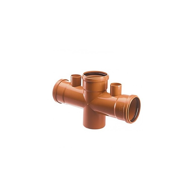 Ramal doble con ventilacion 110 mm