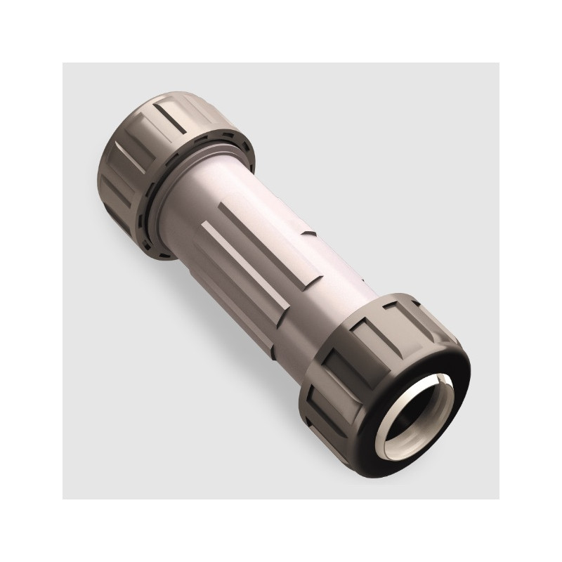 Acople de compresion profesional 10cm 1/2" Duke