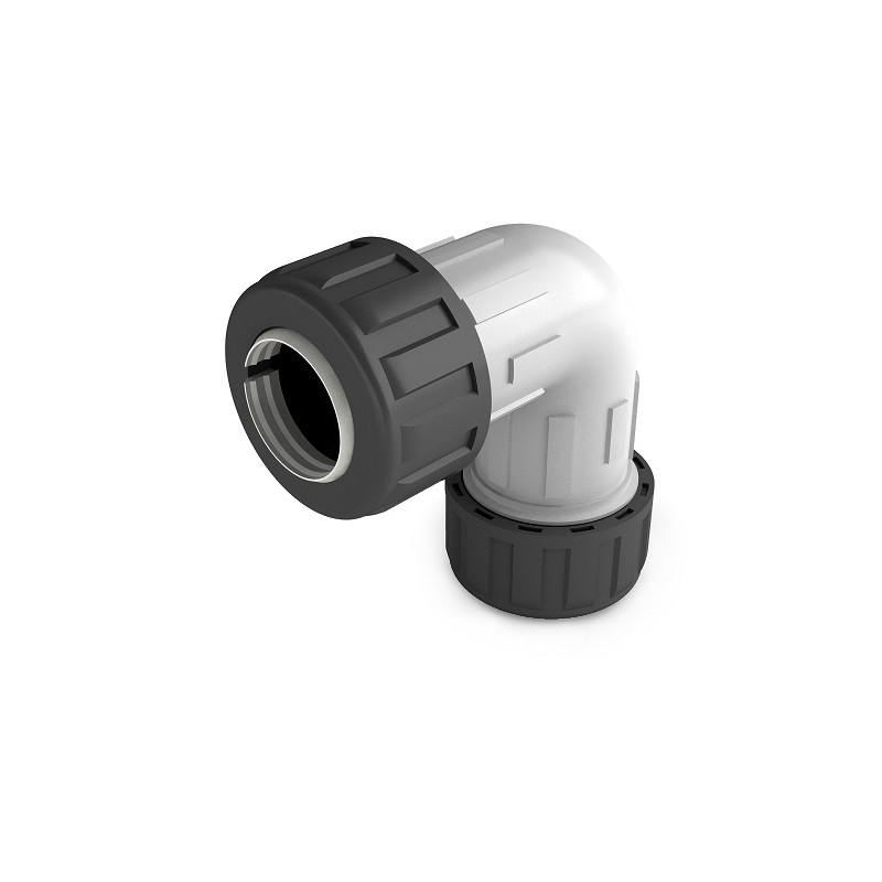 Acople compresion profesional codo 1/2" Duke