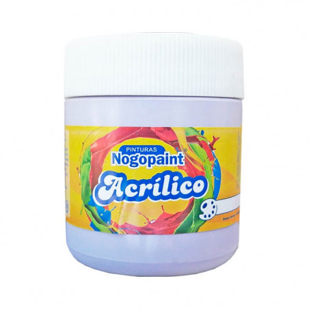 Acrilico artistico 200cc uva Nogopaint