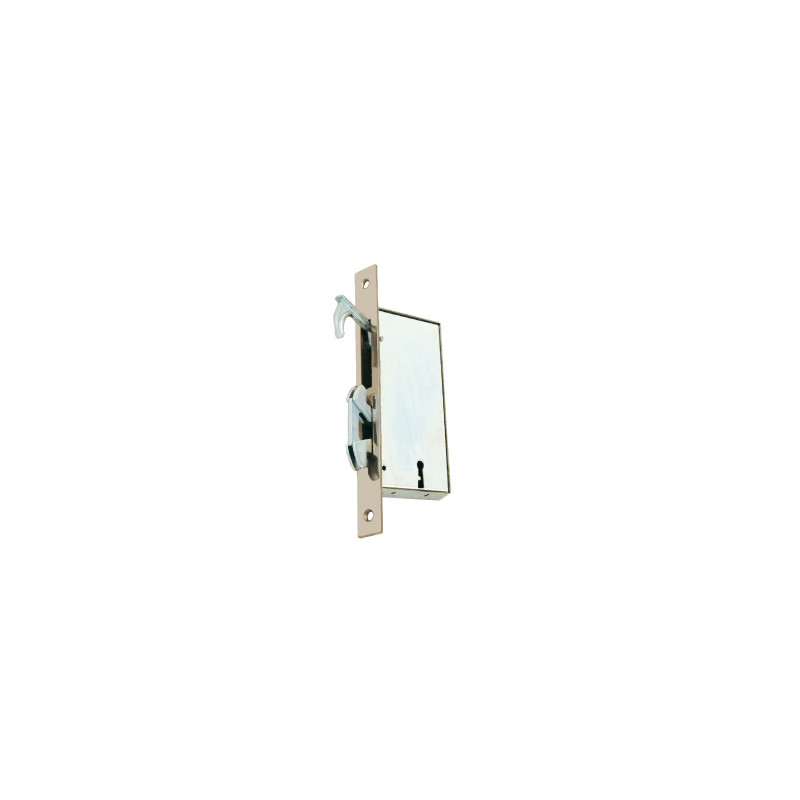 Cerradura puerta corrediza zincada