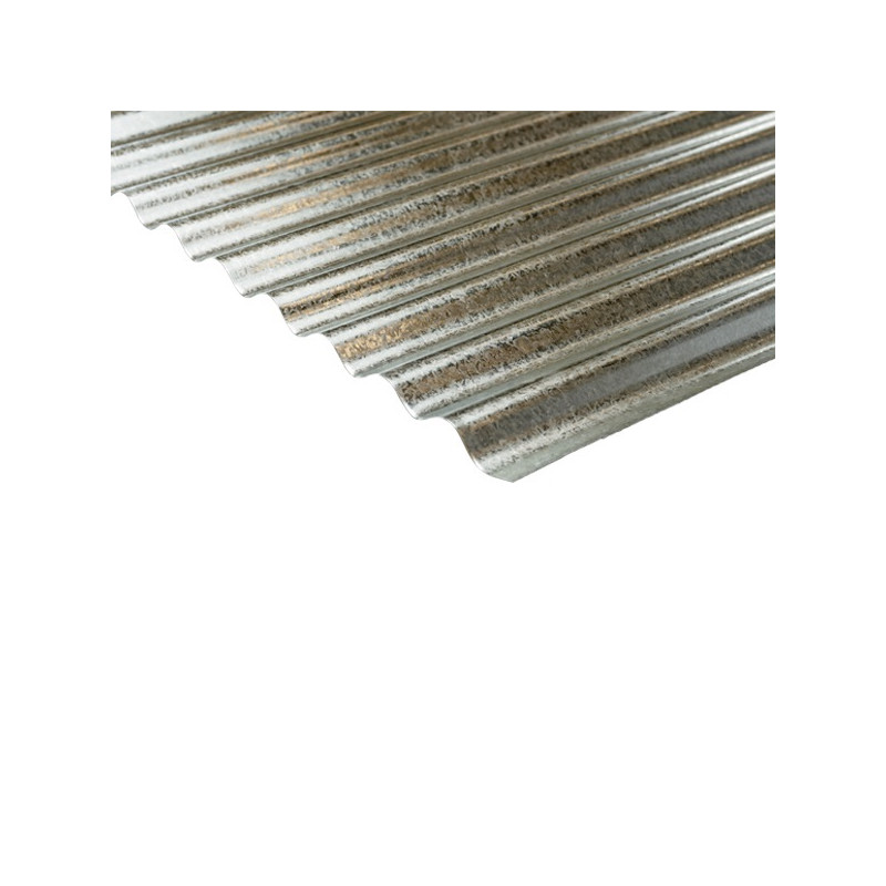 Metro chapa sinusoidal galvanizada nro 25