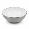 Bacha mercury 280 x 120 mm blanco y plata texturado