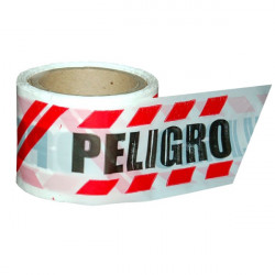 Cinta indicadora "peligro"...
