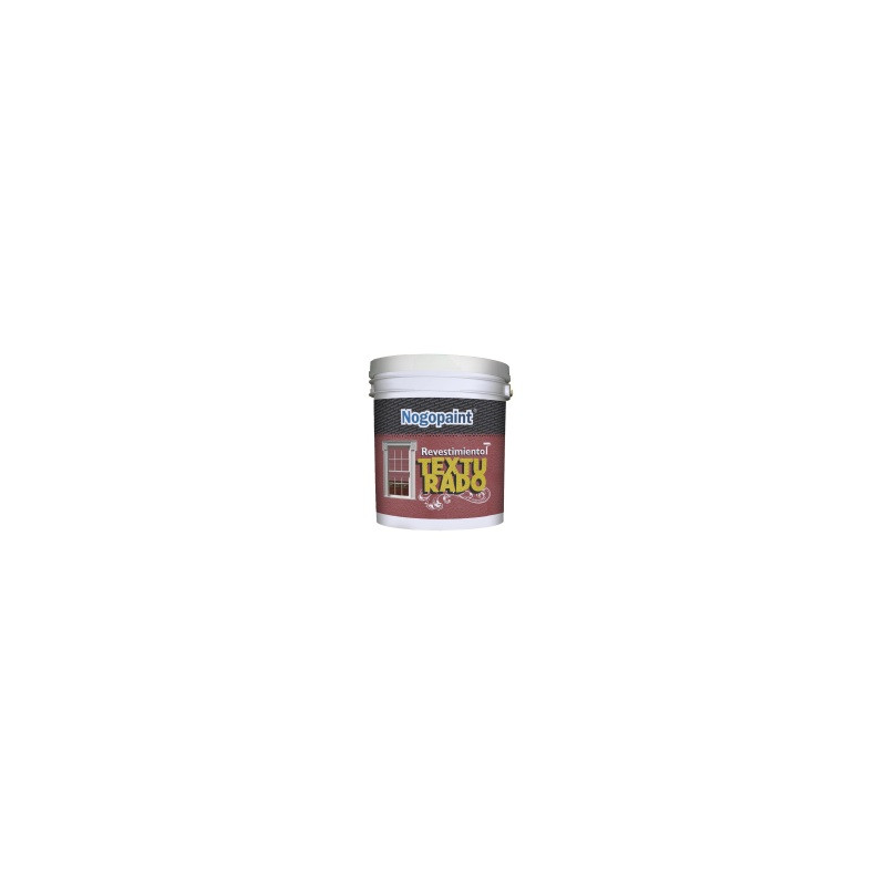 Base para revestimiento texturado 4lts chocolate Nogopaint