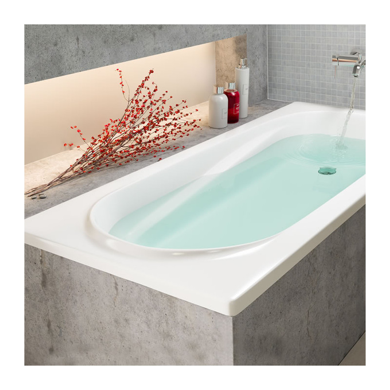 Bañera Anatomica acrilico blanco 150 Bagnara