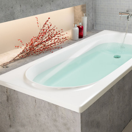 Bañera Anatomica acrilico blanco 150 Bagnara