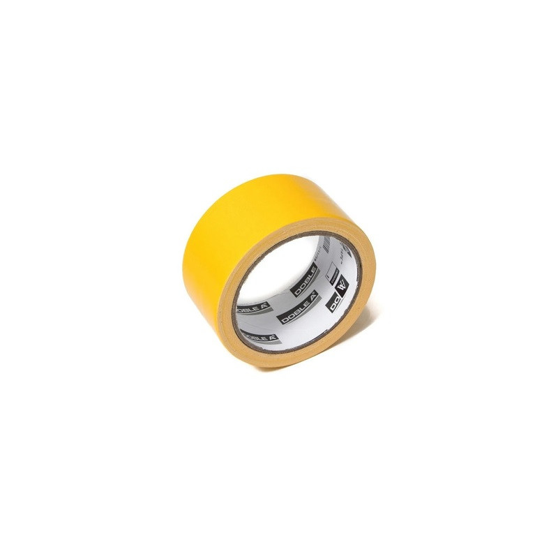 Cinta Duct Tape amarilla 48mm rollo 9mts Doble A