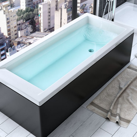 Bañera Moderna acrilico blanco 150 Bagnara