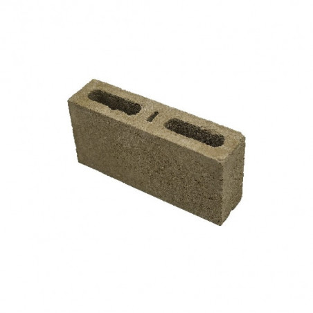 Bloque liso P10 9.5 x 19 x 39 cm
