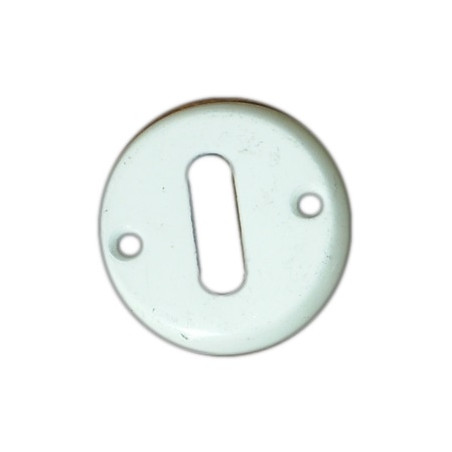 Bocallave redondo 42mm chapa blanca
