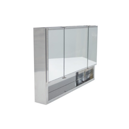 Botiquin acero inoxidable 60 x 40 x 8 cm Dhinox