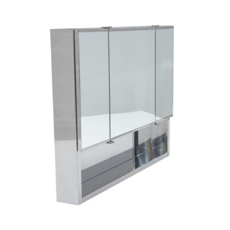 Botiquin acero inoxidable 70 x 60 x 8 cm Dhinox